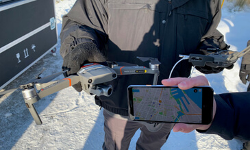 DJI Demonstrates Direct Drone-To-Phone Remote Identification
