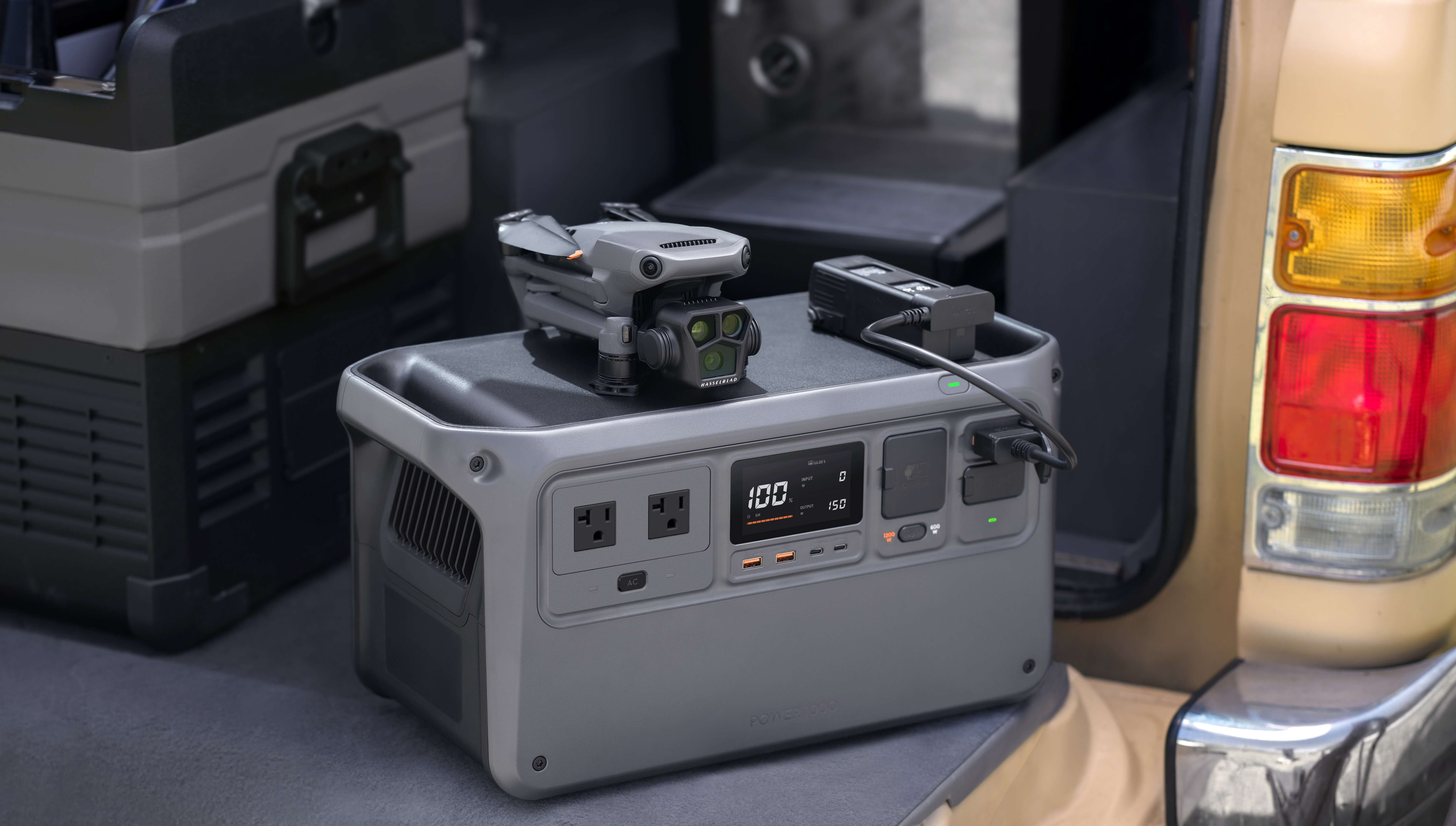 portable power station uses in roadtrip