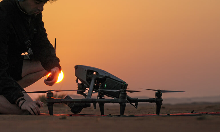 DJI Inspire 3 x Choppershoot  (Behind the Scenes)