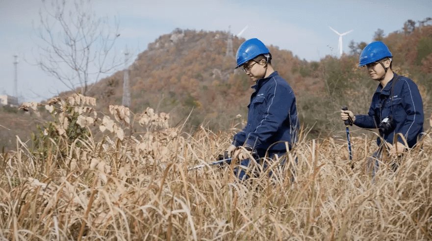 人工巡检杆塔需要翻山越岭