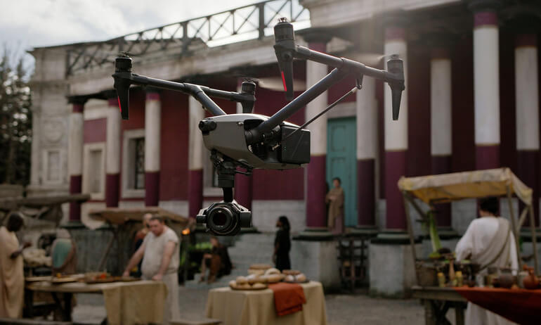 DJI Inspire 3 × Claudio Miranda (Tras las cámaras)