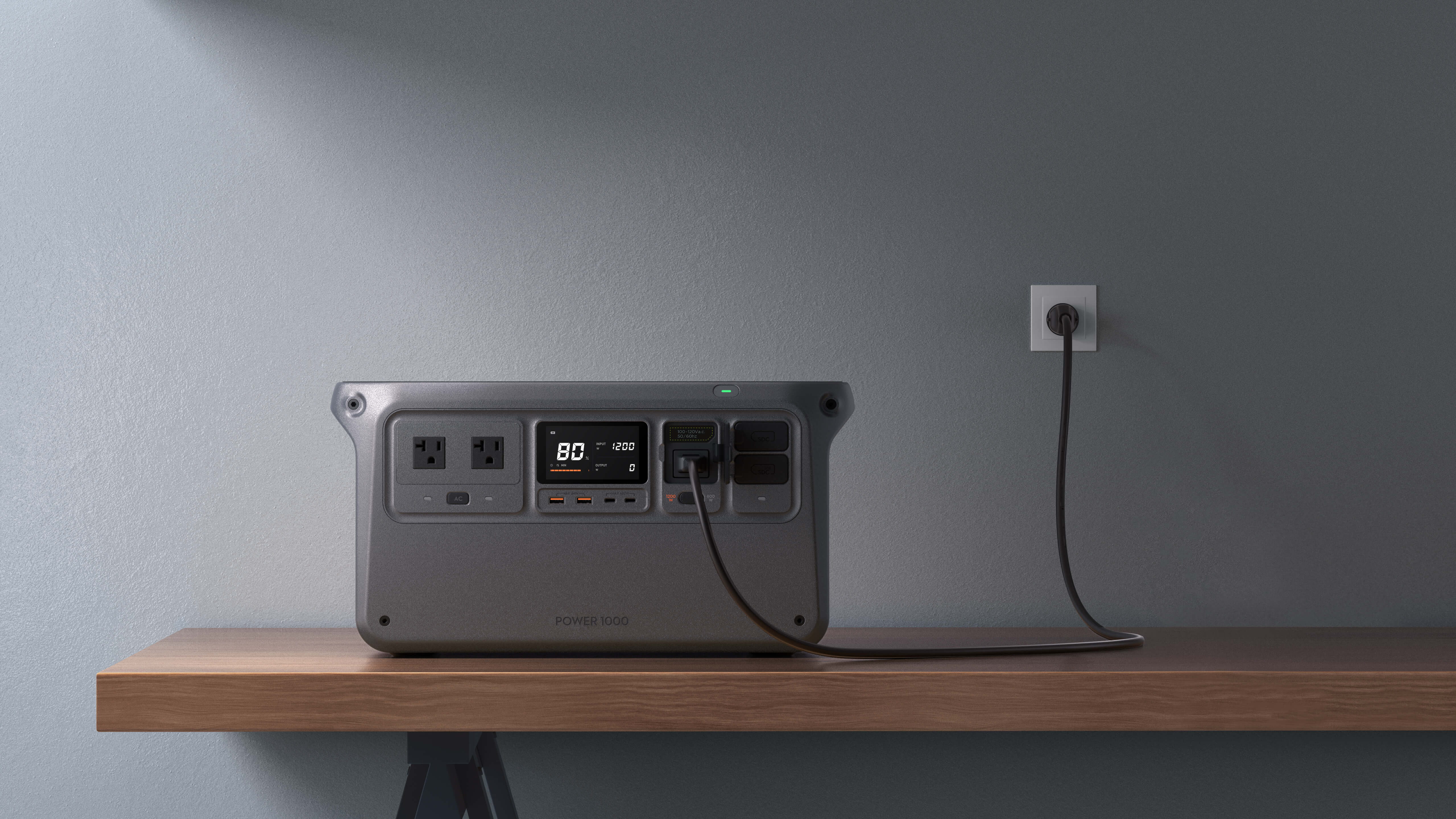 portable power station at home