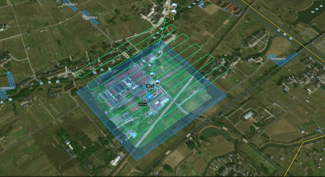 通过大疆司空 2 规划面状航线